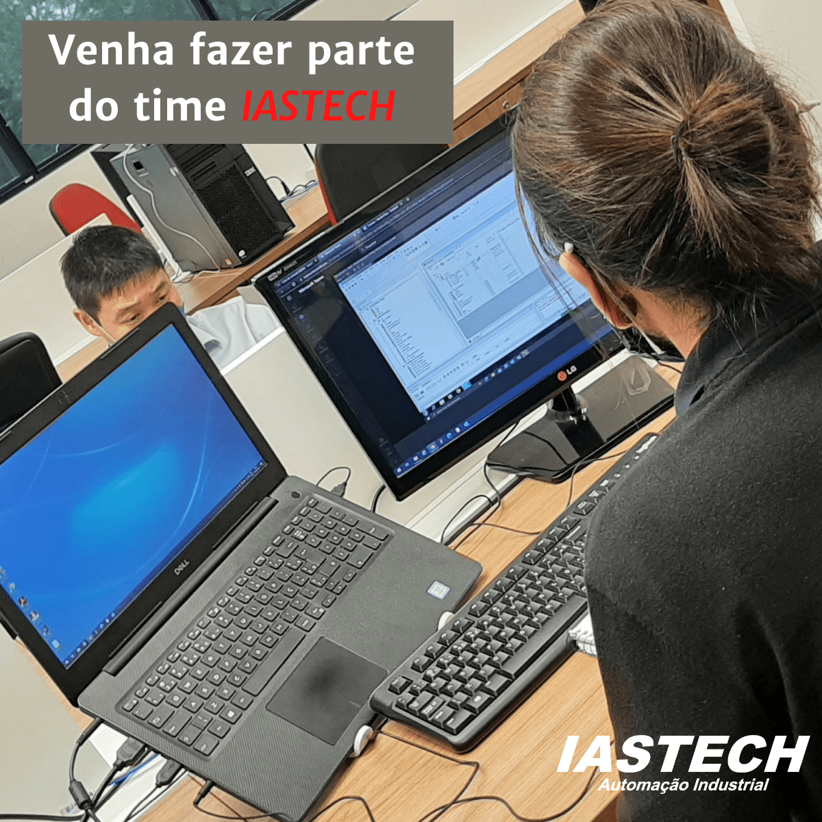 A IASTECH abre vagas para Técnicos e Analistas de Automação Industrial